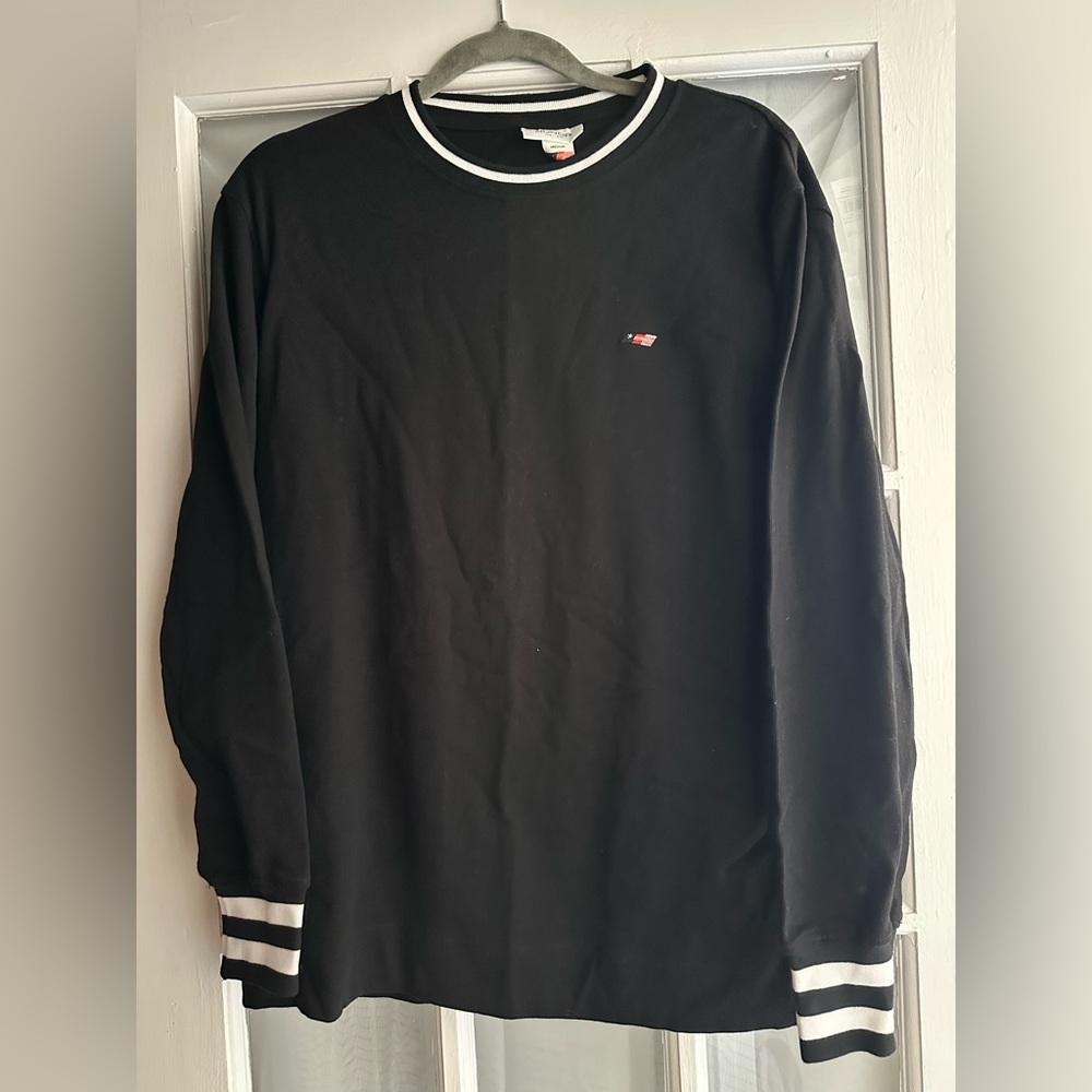 Men's Black Long Sleeve Shirt